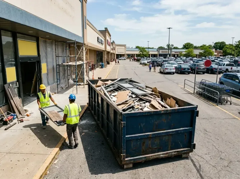 retail-store-renovation-debris-003 — frequently asked questions, Roll-off Dumpster Rentals in Sinking Spring, PA